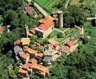 Castello di Bagnone from above